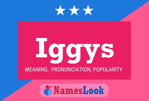 Iggys Name Poster