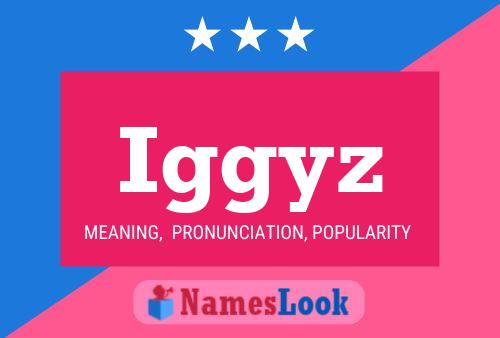 Iggyz Name Poster