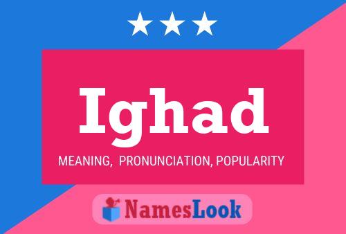 Ighad Name Poster