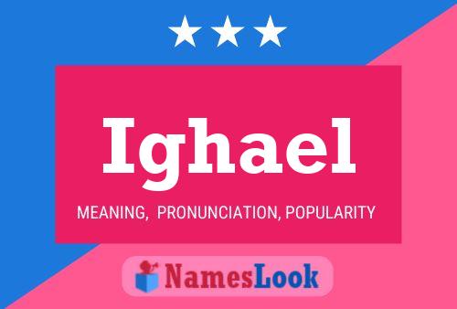 Ighael Name Poster