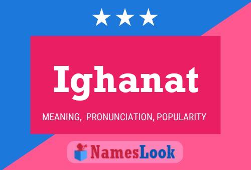 Ighanat Name Poster