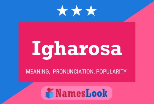 Igharosa Name Poster