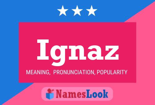 Ignaz Name Poster