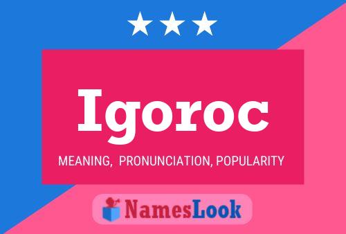 Igoroc Name Poster