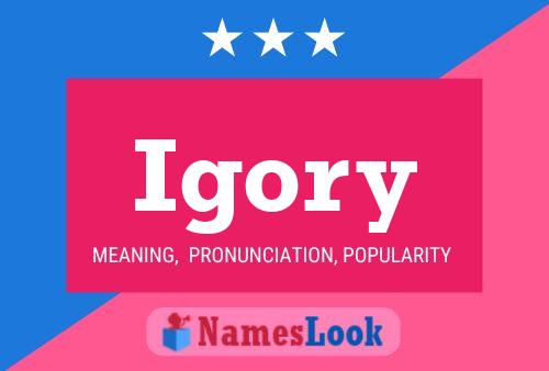 Igory Name Poster