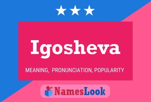 Igosheva Name Poster