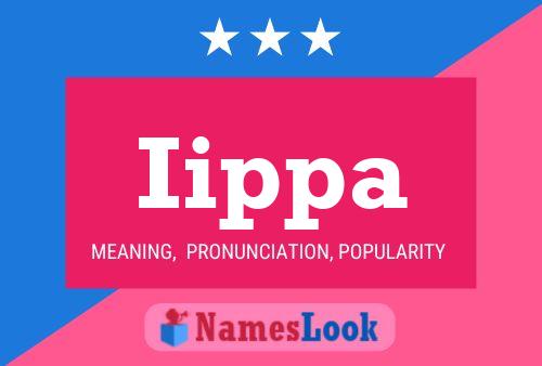 Iippa Name Poster