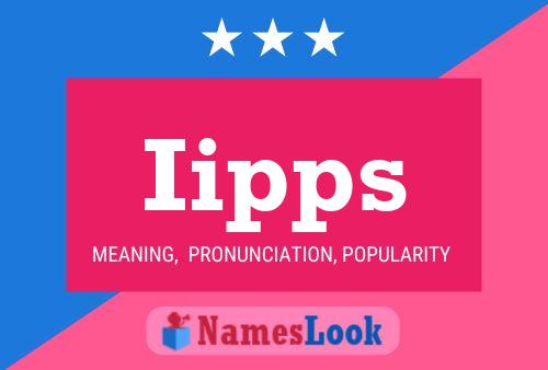 Iipps Name Poster