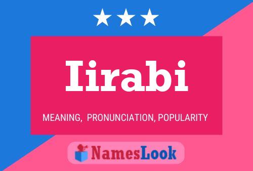 Iirabi Name Poster