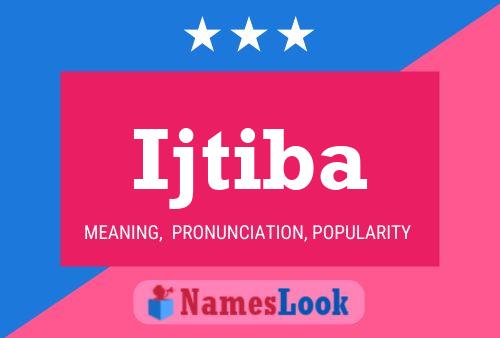 Ijtiba Name Poster