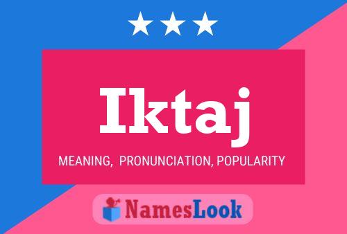 Iktaj Name Poster