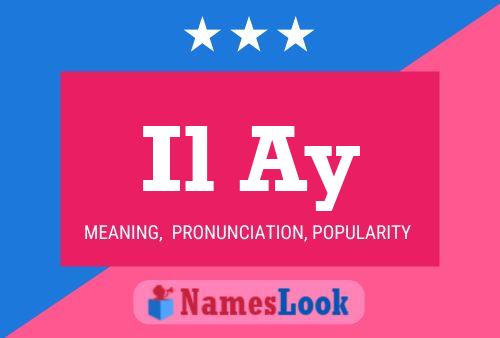 Il Ay Name Poster