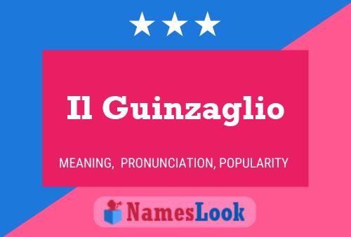 Il Guinzaglio Name Poster