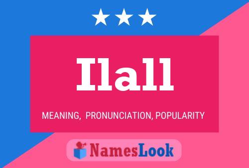 Ilall Name Poster