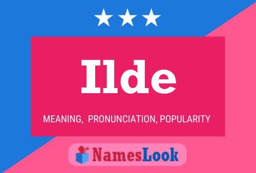 Ilde Name Poster