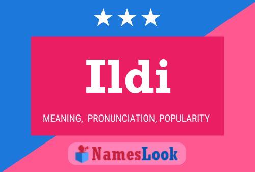 Ildi Name Poster