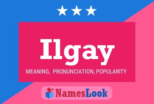 Ilgay Name Poster