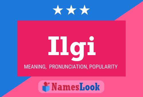 Ilgi Name Poster