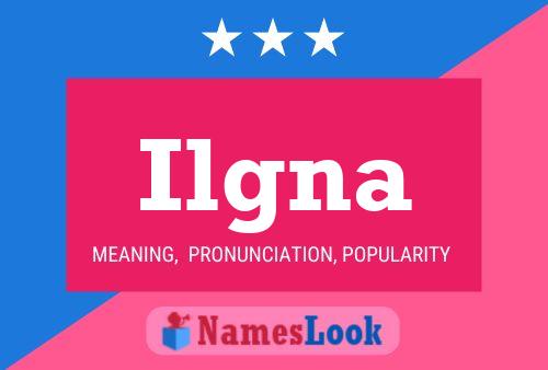 Ilgna Name Poster