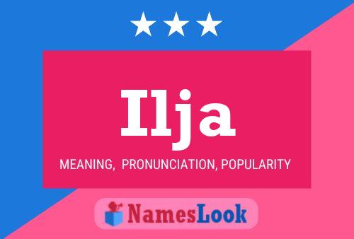 Ilja Name Poster