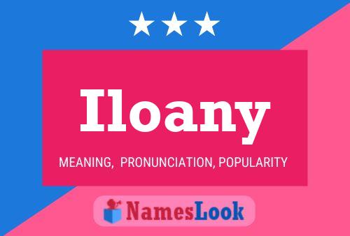 Iloany Name Poster