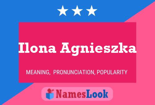 Ilona Agnieszka Name Poster