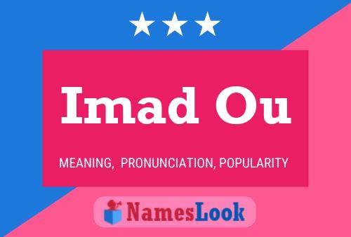 Imad Ou Name Poster