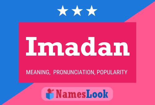 Imadan Name Poster