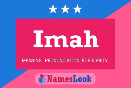 Imah Name Poster