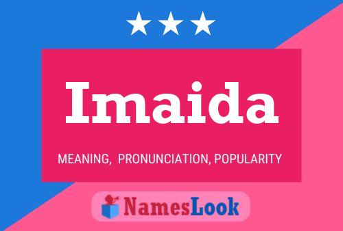 Imaida Name Poster