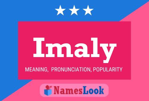 Imaly Name Poster