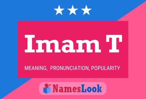 Imam T Name Poster