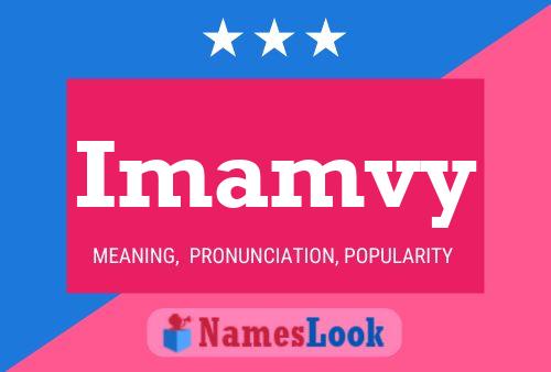 Imamvy Name Poster