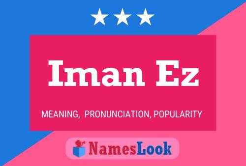 Iman Ez Name Poster