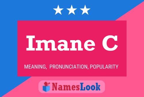 Imane C Name Poster