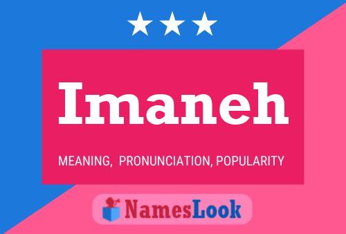 Imaneh Name Poster