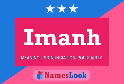 Imanh Name Poster