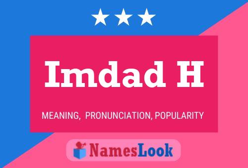 Imdad H Name Poster