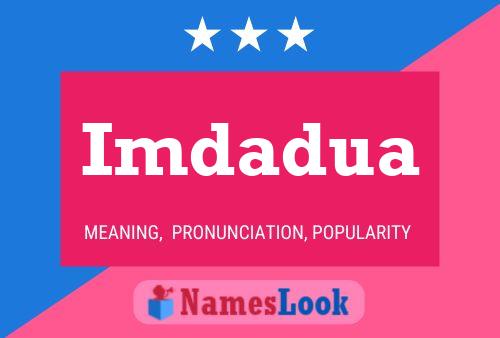 Imdadua Name Poster