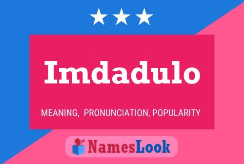 Imdadulo Name Poster