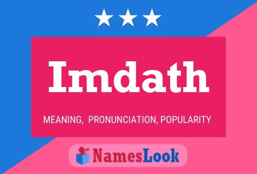 Imdath Name Poster