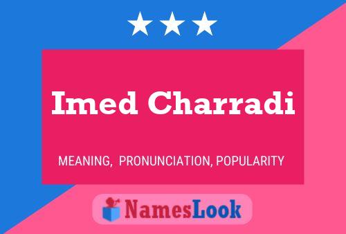 Imed Charradi Name Poster