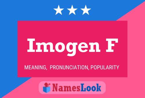 Imogen F Name Poster