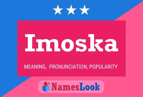 Imoska Name Poster