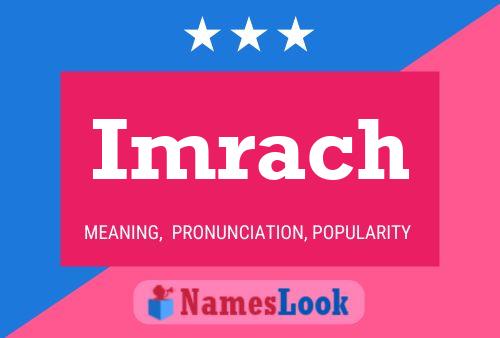 Imrach Name Poster