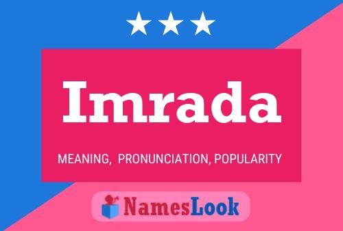 Imrada Name Poster