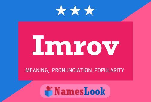 Imrov Name Poster