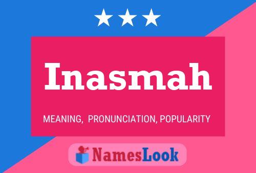 Inasmah Name Poster