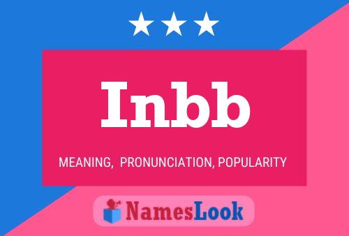 Inbb Name Poster