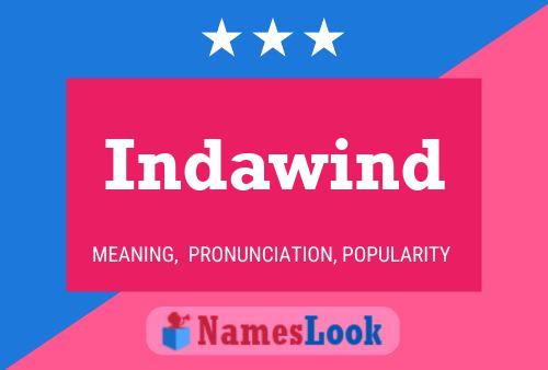 Indawind Name Poster